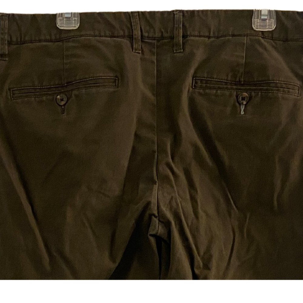 Goodfellow & Co. brown Hennepin Chino taper ankle midrise pants sz 38 x 27 - Picture 8 of 8